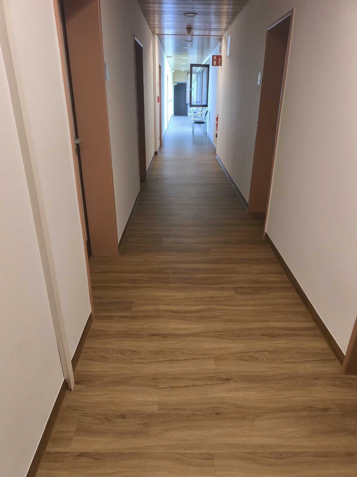SRH Gesundheitszentrum Bad Herrenalb, neuer Boden im Flur
